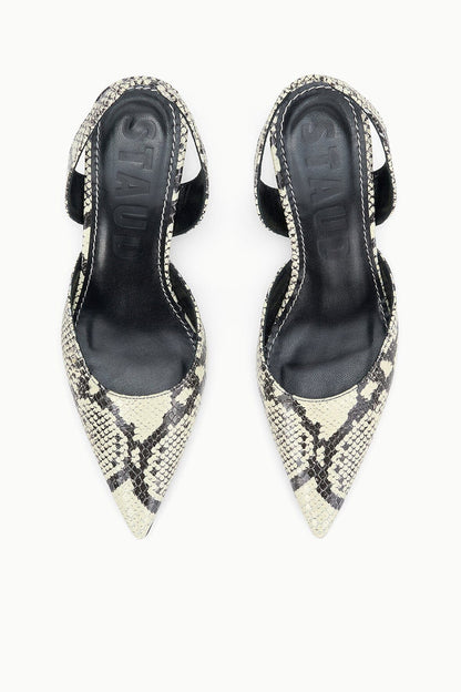 STAUD | Sebastian Slingback White Snake