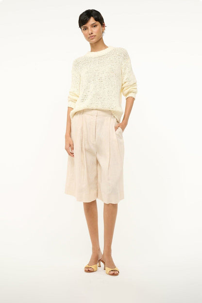 STAUD | Brigitte Mule Natural Raffia