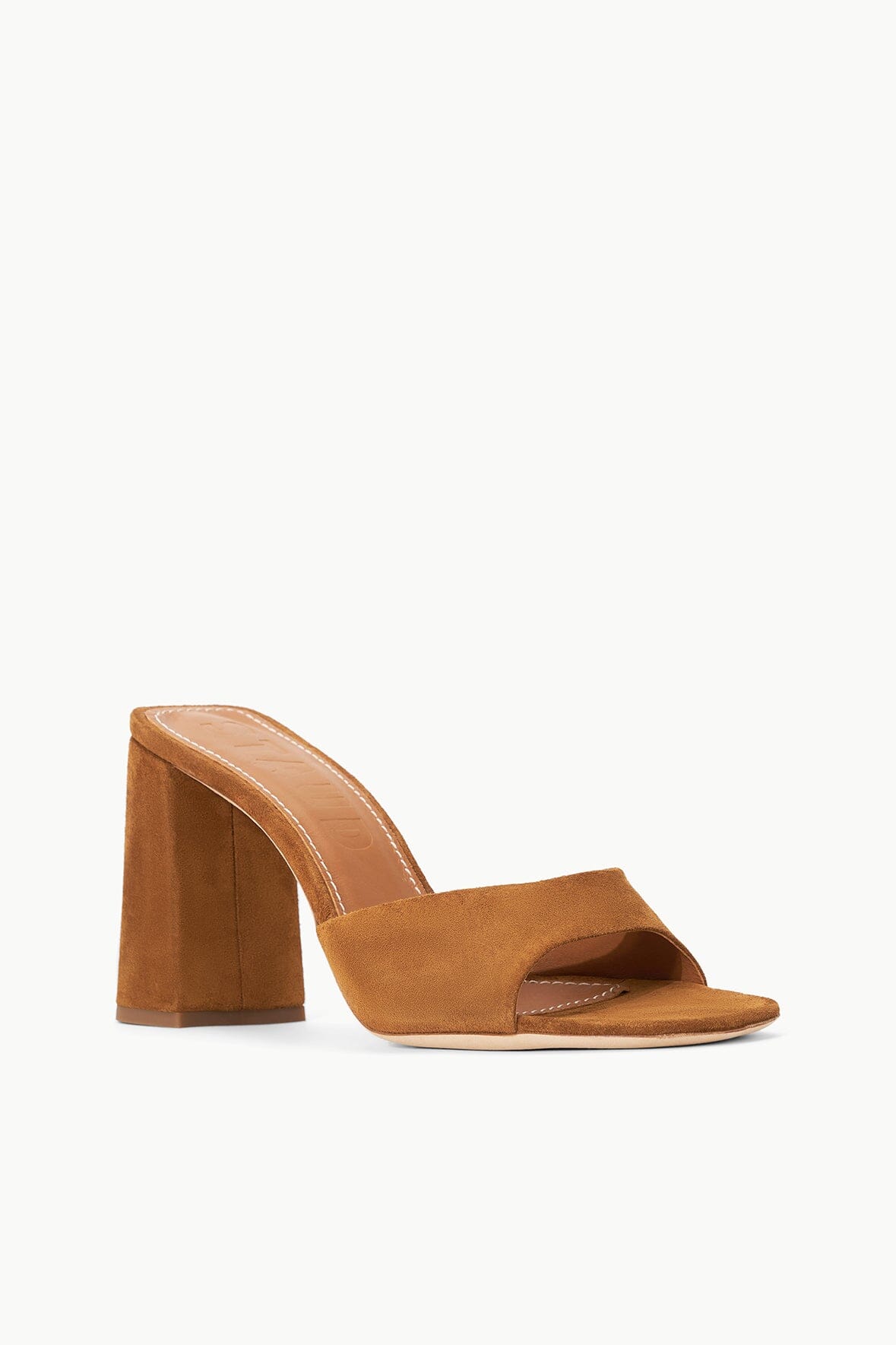 STAUD | Sloane Heel Tan Suede