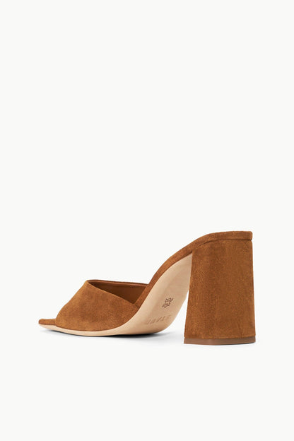 STAUD | Sloane Heel Tan Suede