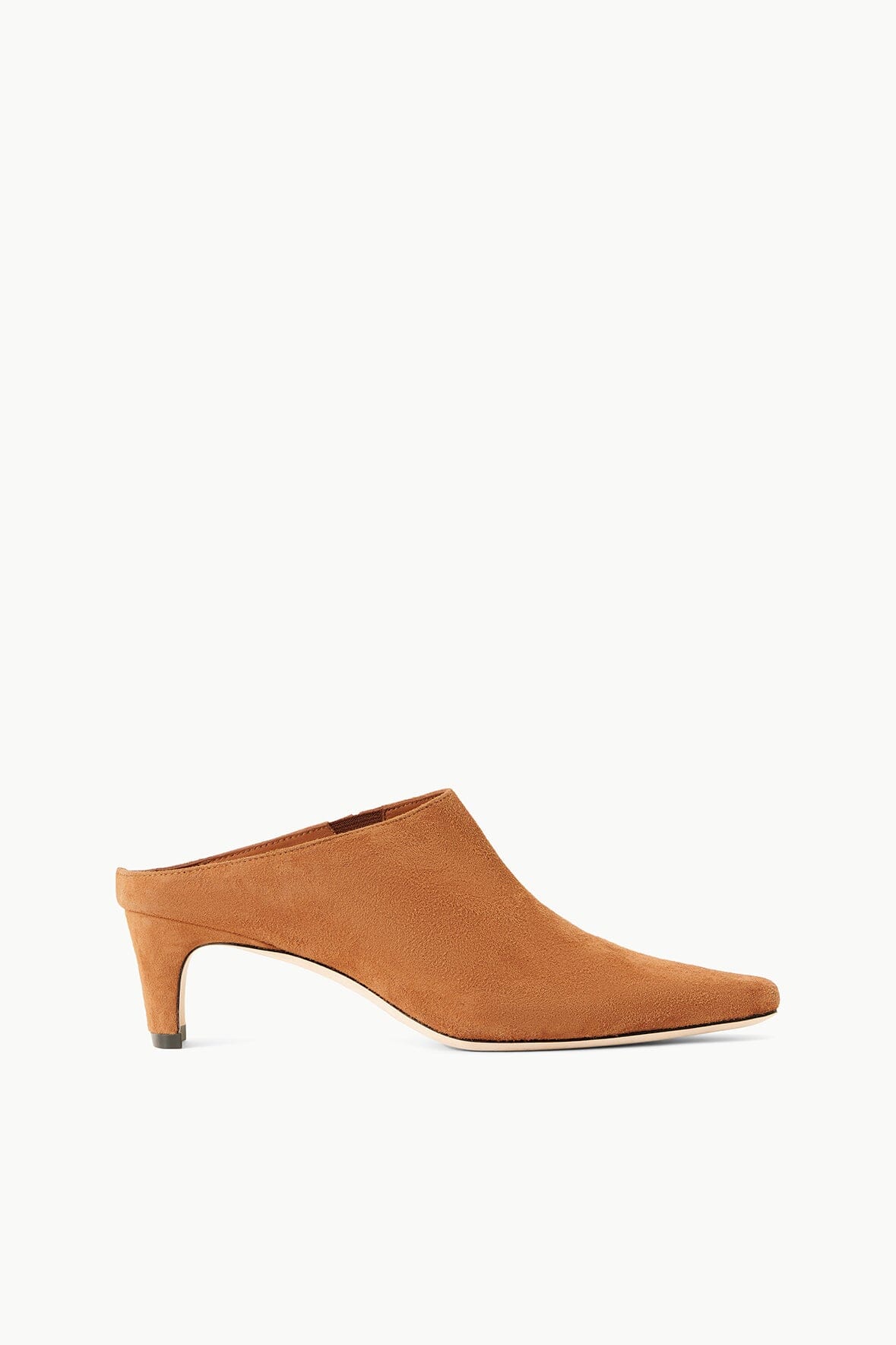 STAUD | Wally Mule Tan Suede