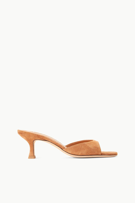 STAUD | Brigitte Suede Mule Tan