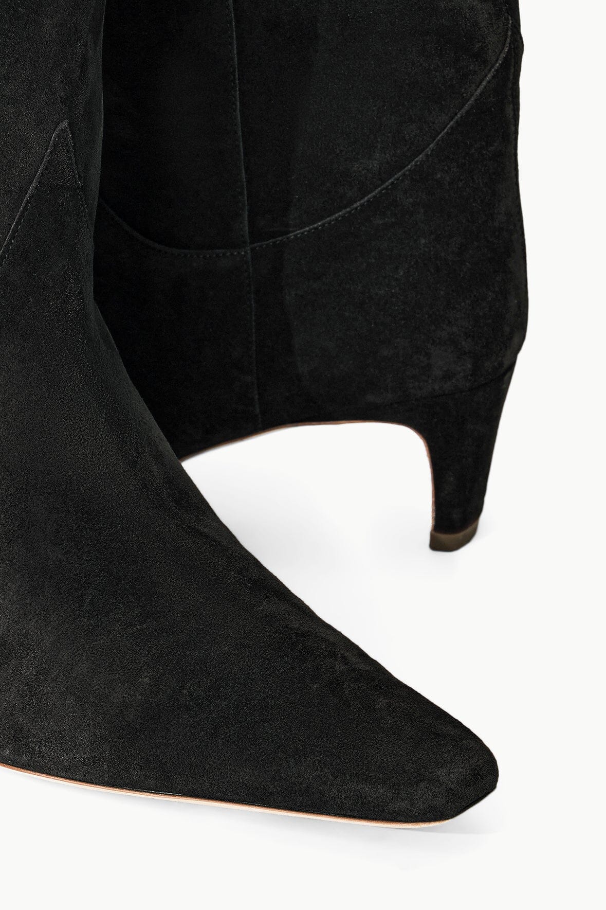 STAUD | Western Wally Boot Black Suede