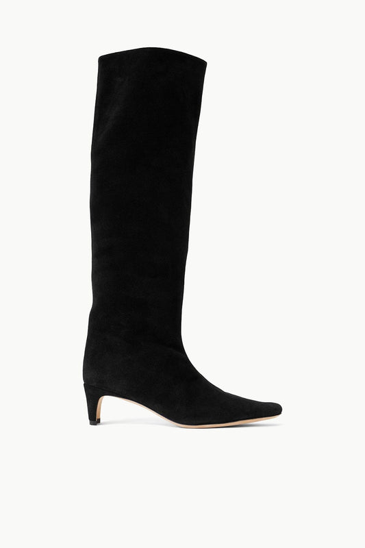 STAUD | Wally Boot Black Suede