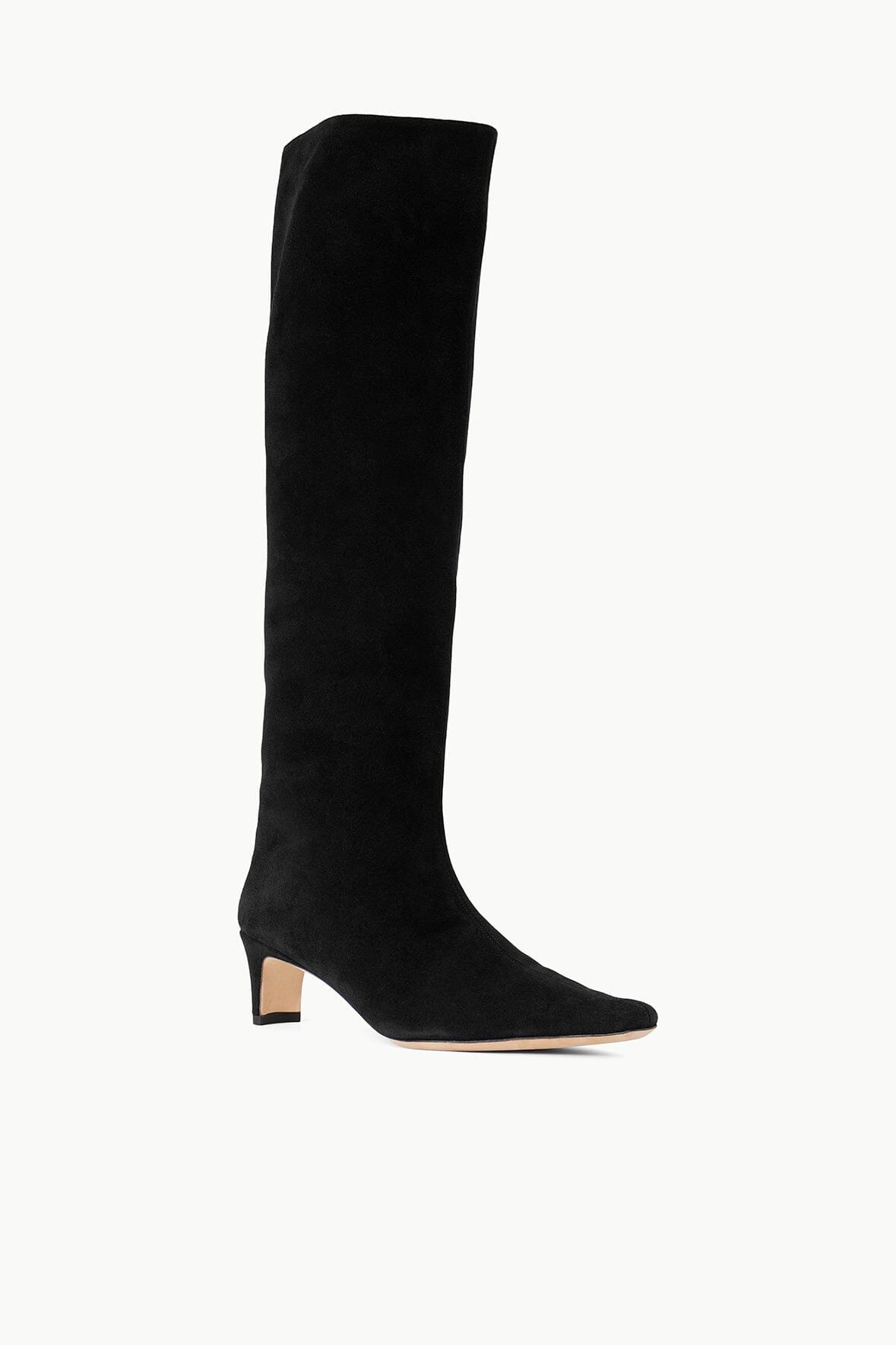 STAUD | Wally Boot Black Suede