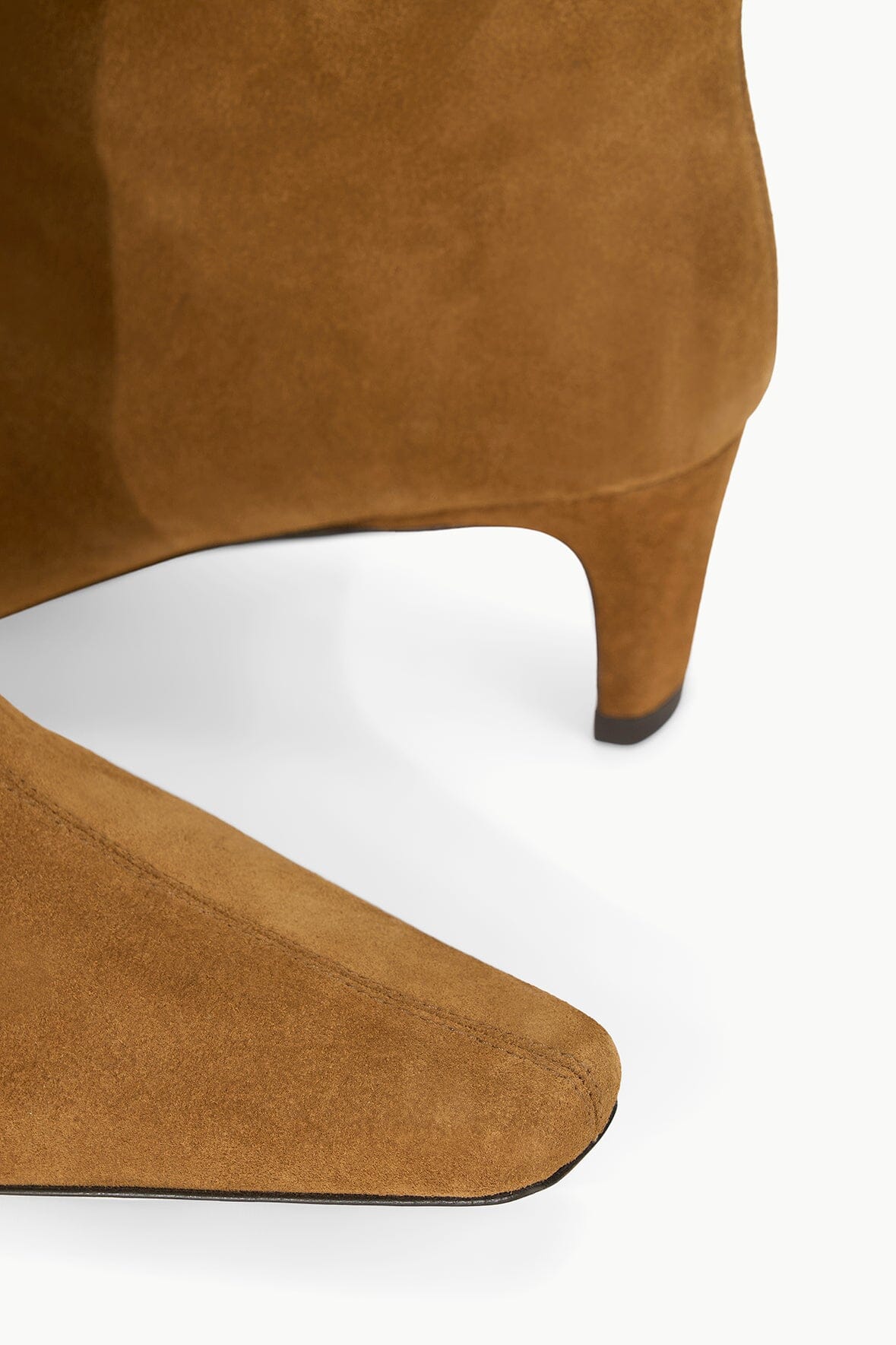 STAUD | Wide Shaft Wally Boot Tan Suede
