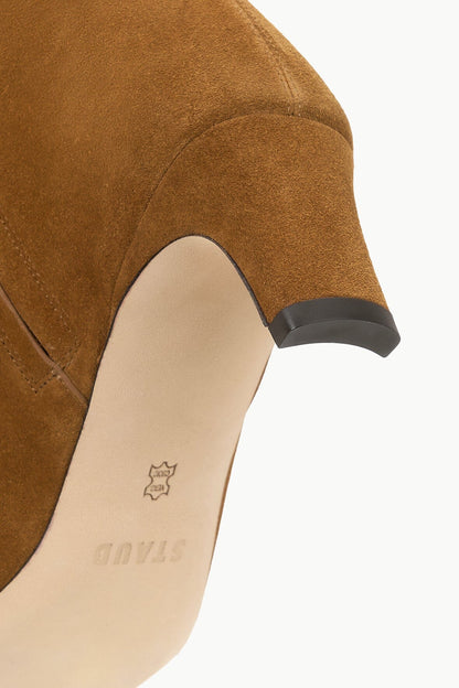 STAUD | Wide Shaft Wally Boot Tan Suede