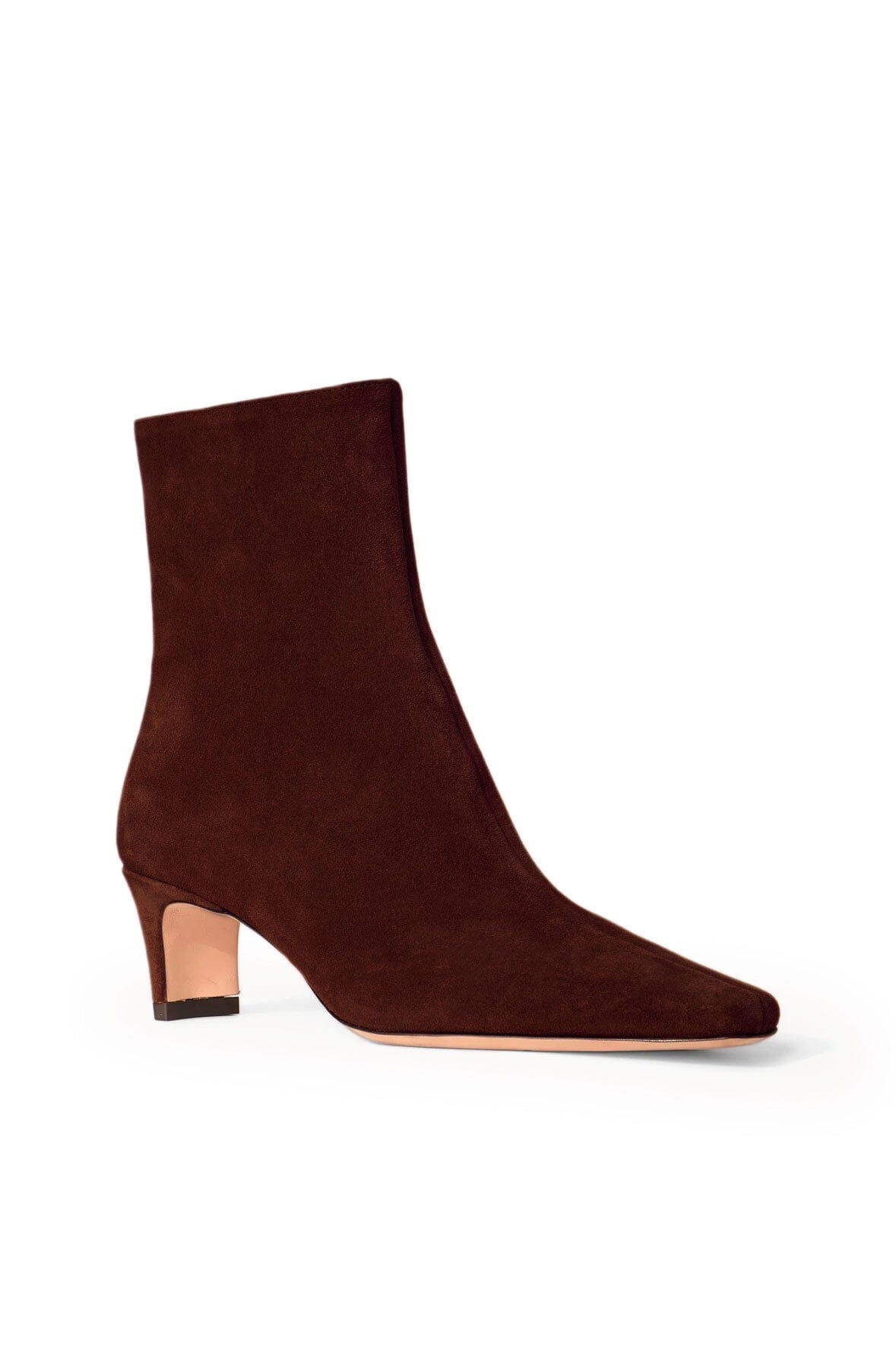 STAUD | Wally Ankle Boot Mahogany Suede