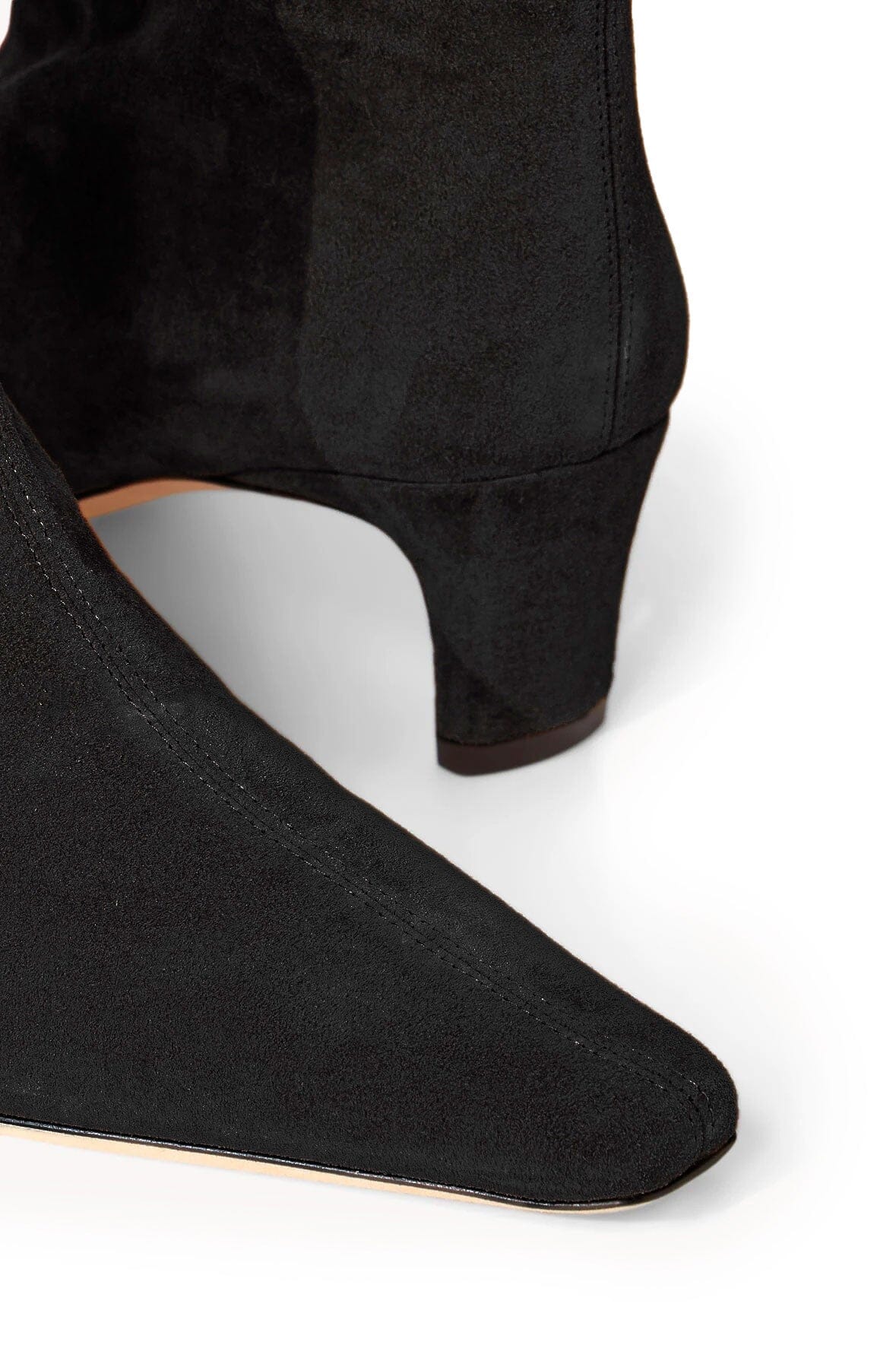 STAUD | Wally Ankle Boot Black Suede