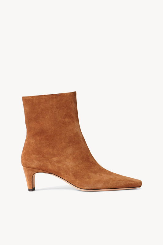 STAUD | Wally Ankle Boot Tan Suede