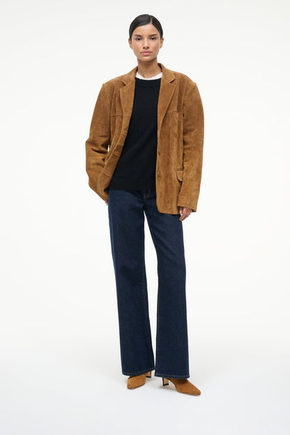 STAUD | Wally Ankle Boot Tan Suede