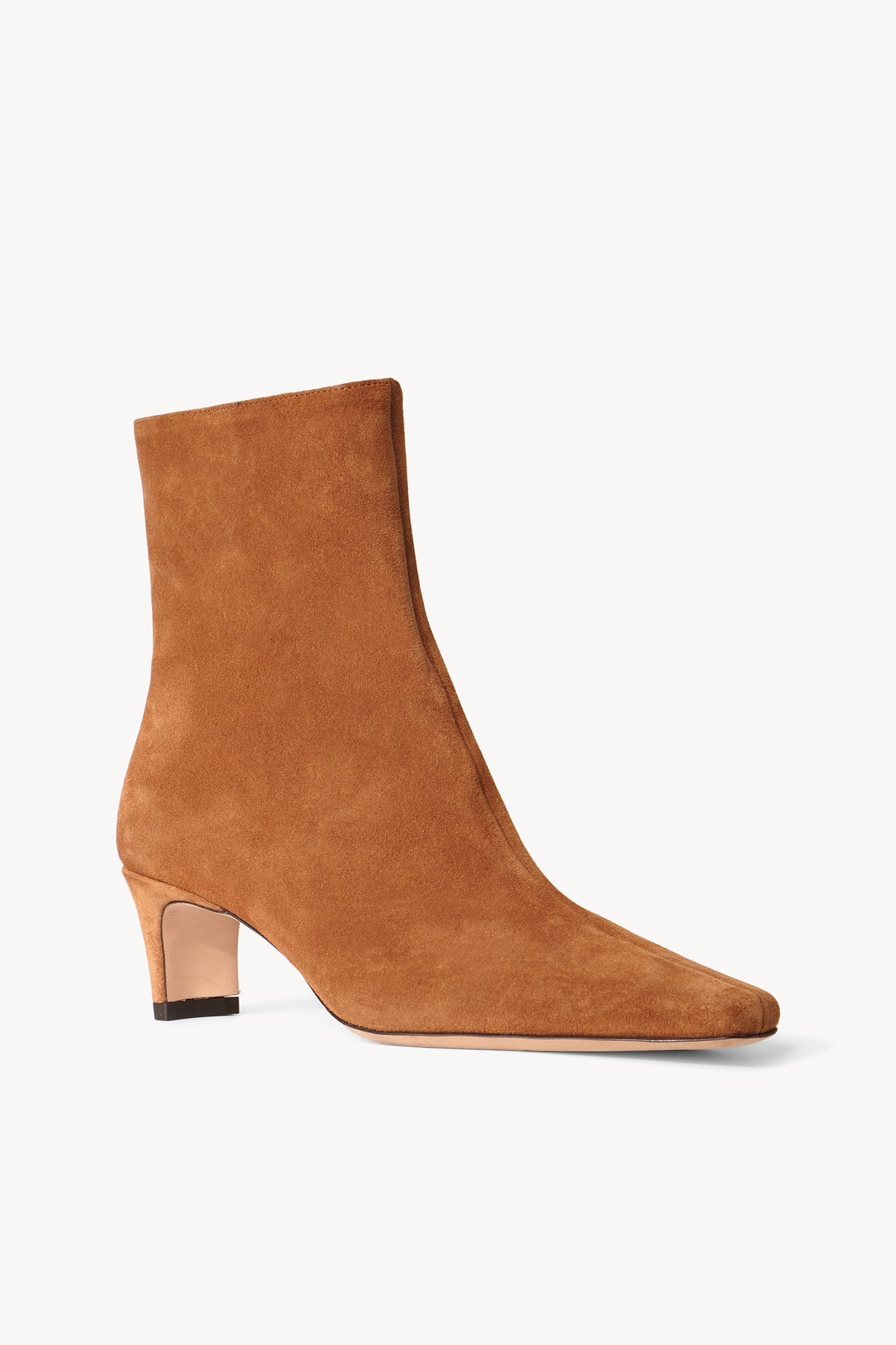 STAUD | Wally Ankle Boot Tan Suede