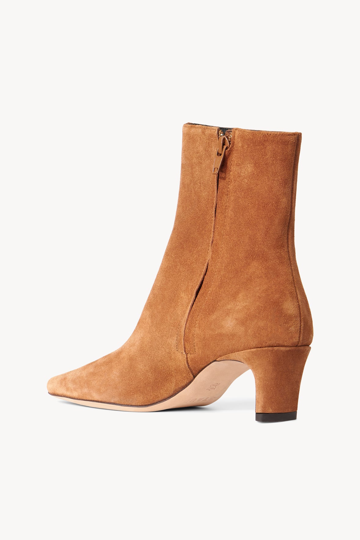 STAUD | Wally Ankle Boot Tan Suede