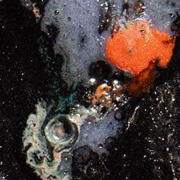 STAUD | Ceramic Tower Incense Holder Midnight Confetti Glaze
