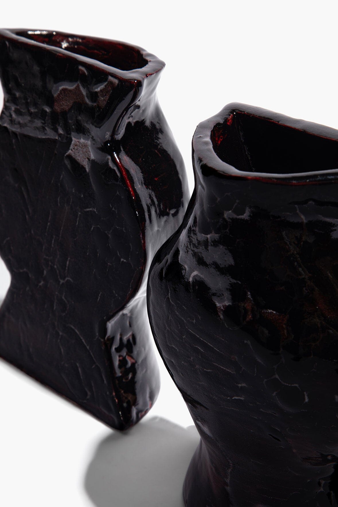 STAUD | Ceramic Vase Bookends Black