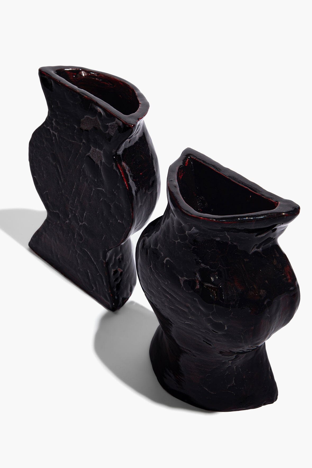 STAUD | Ceramic Vase Bookends Black