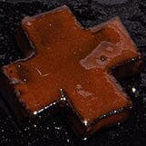 STAUD | Ceramic Tic Tac Toe Burnt Orange Glaze