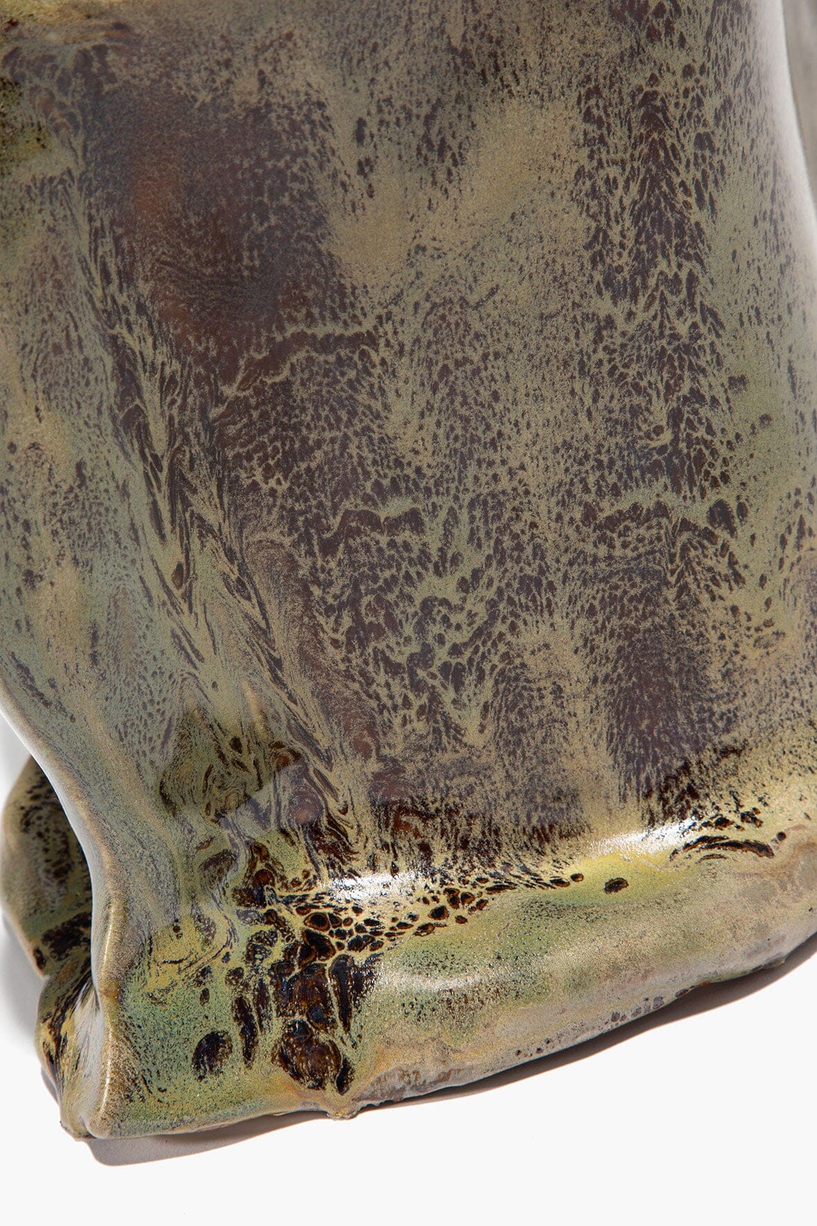 STAUD | Ceramic Vase Snake Skin Glaze