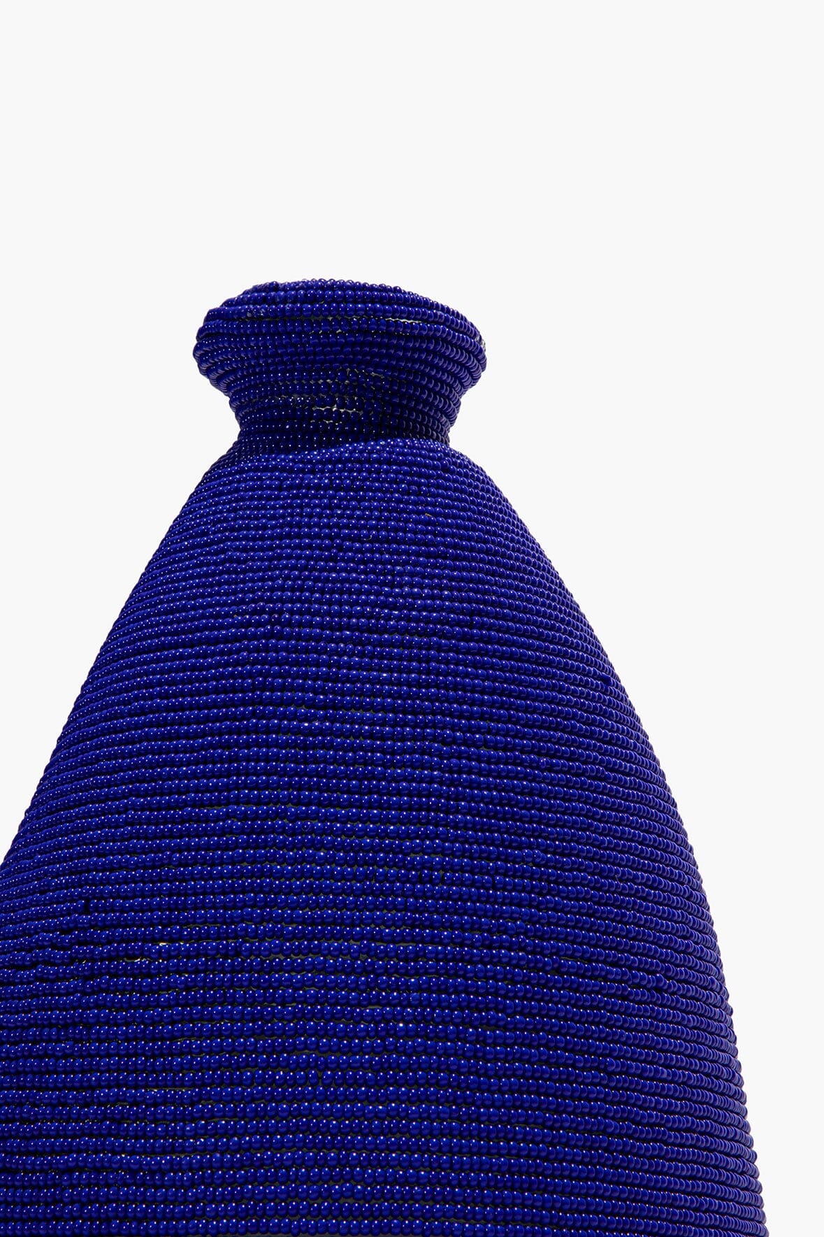 STAUD | Beaded Vase Blue