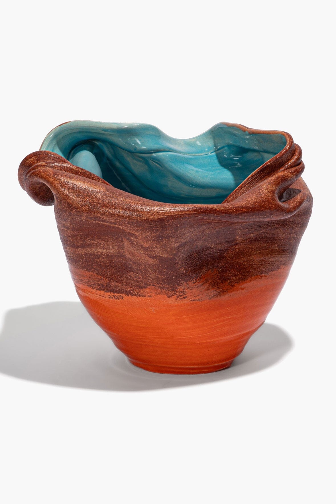 STAUD | Sunken Vase Red Multi Glaze