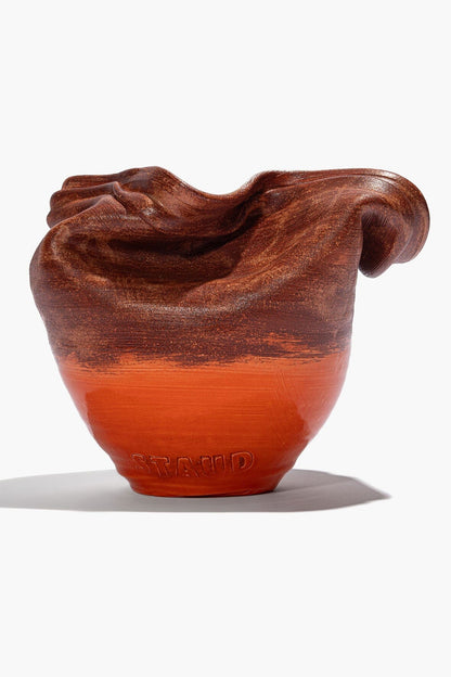 STAUD | Sunken Vase Red Multi Glaze