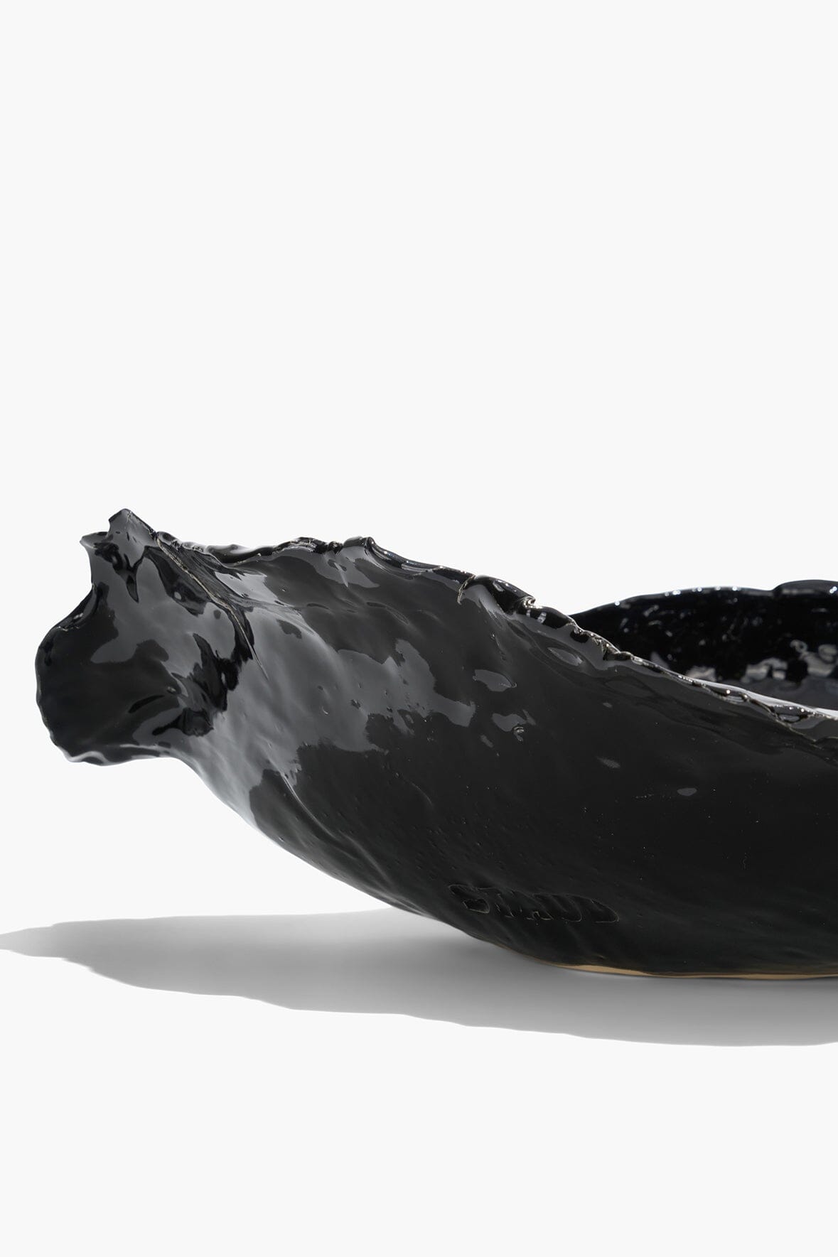 STAUD | Wavy Bowl Black Glaze