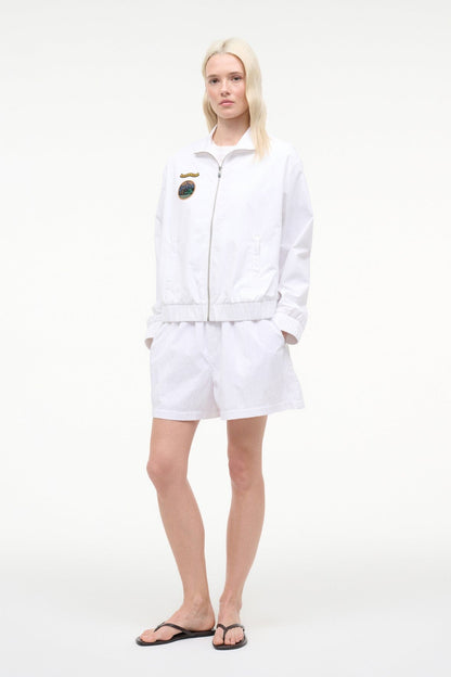 STAUD | Arrival Jacket White