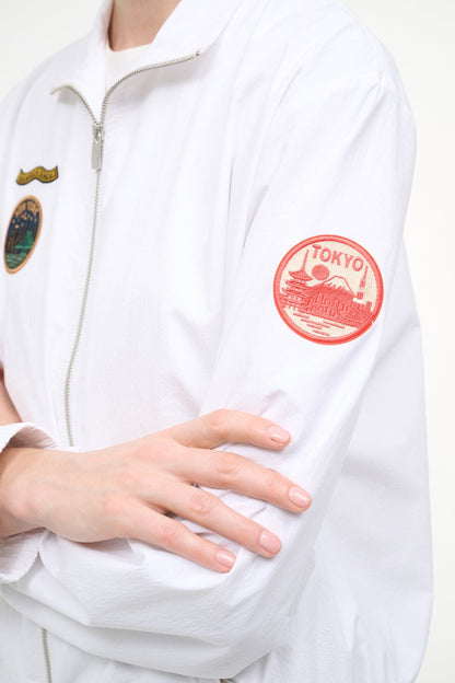 STAUD | Arrival Jacket White