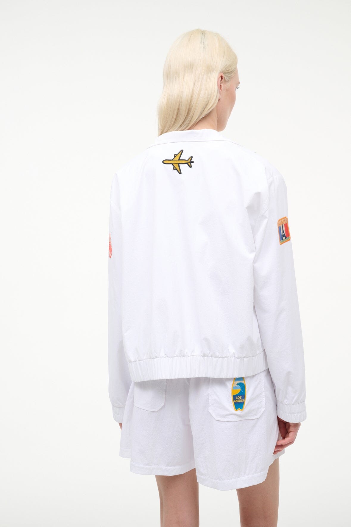 STAUD | Arrival Jacket White