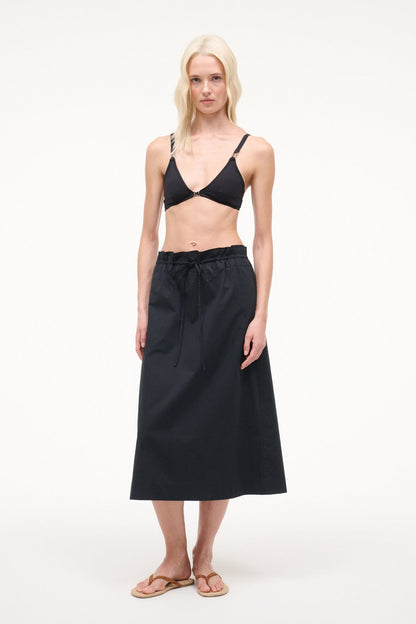 STAUD | Shore Skirt Black