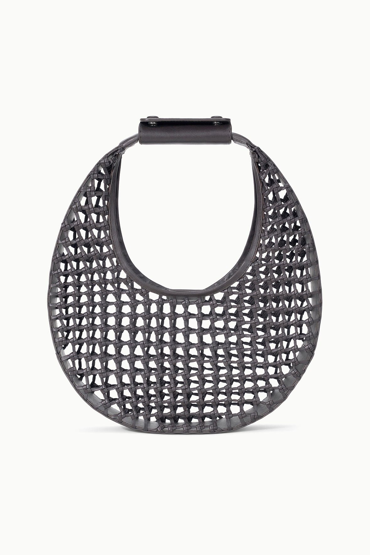STAUD | Moon Hand-Knotted Tote Bag Espresso