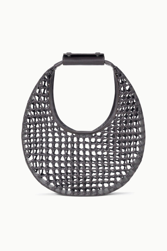 STAUD | Moon Hand-Knotted Tote Bag Espresso