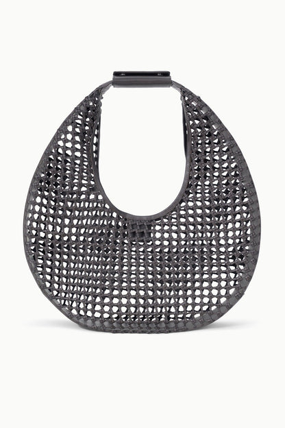 STAUD | Large Moon Hand-Knotted Bag Espresso
