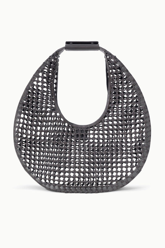 STAUD | Large Moon Hand-Knotted Bag Espresso