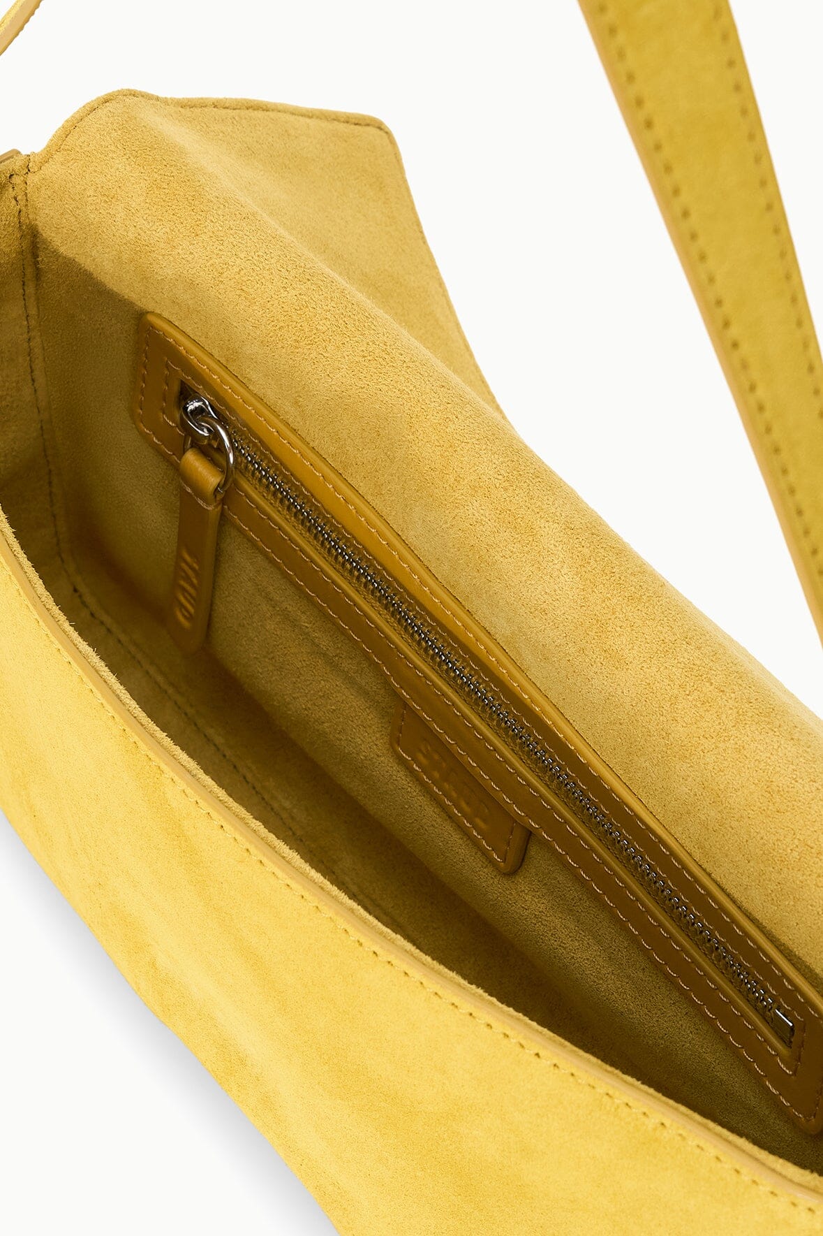 STAUD | Harlow Bag Goldenrod Suede