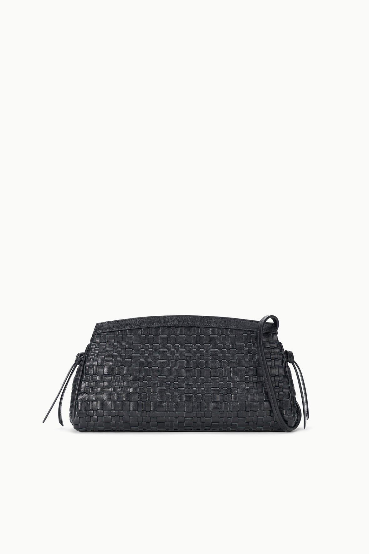 STAUD | Maude Convertible Clutch Black Woven