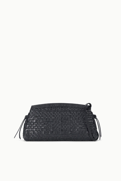 STAUD | Maude Convertible Clutch Black Woven