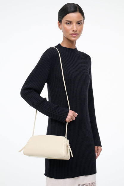 STAUD | Maude Convertible Clutch Cream