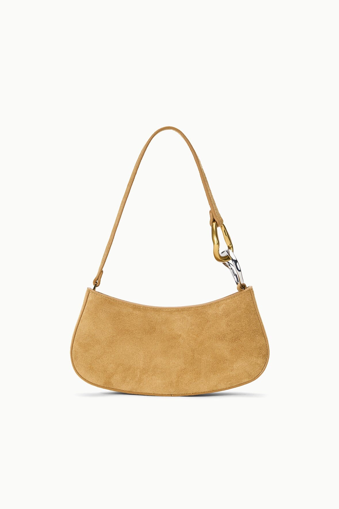 STAUD | Ollie Bag Hazel Suede Mini Shoulder Bag - Staud