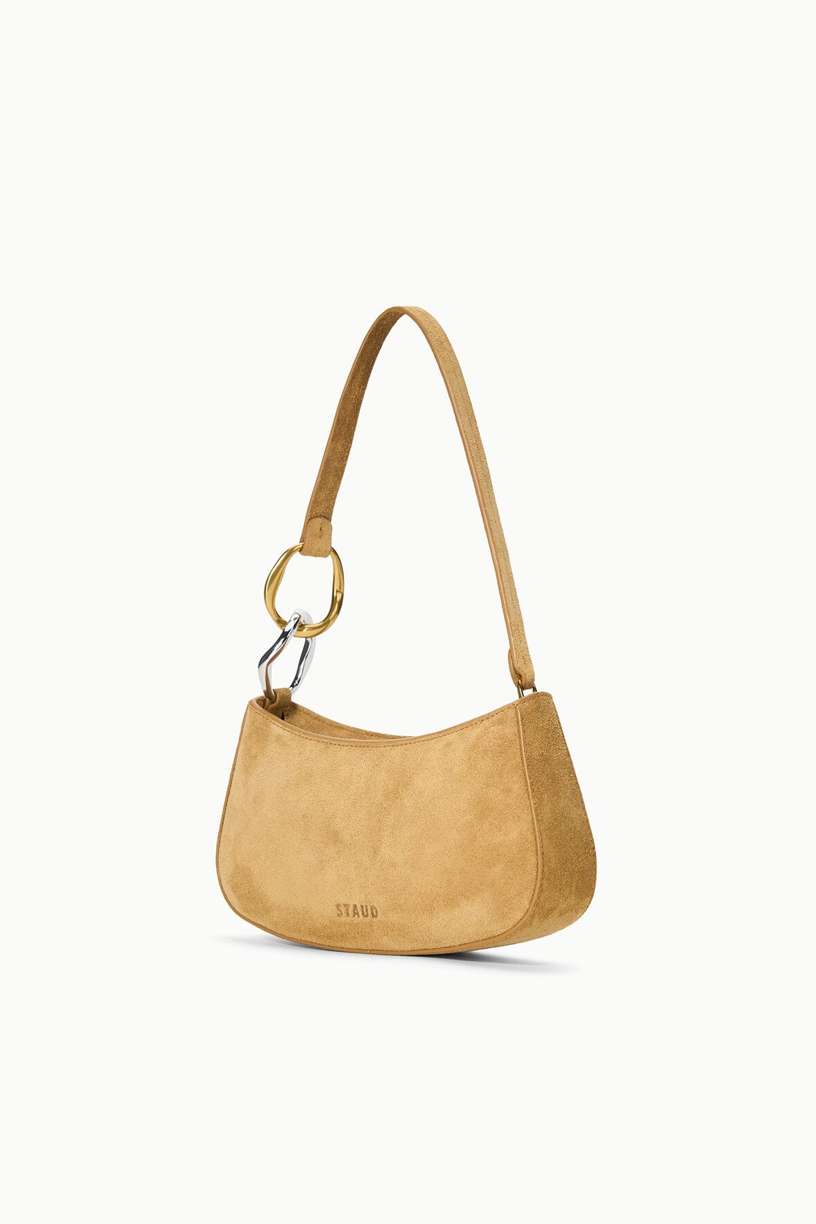 STAUD | Ollie Bag Hazel Suede Mini Shoulder Bag - Staud