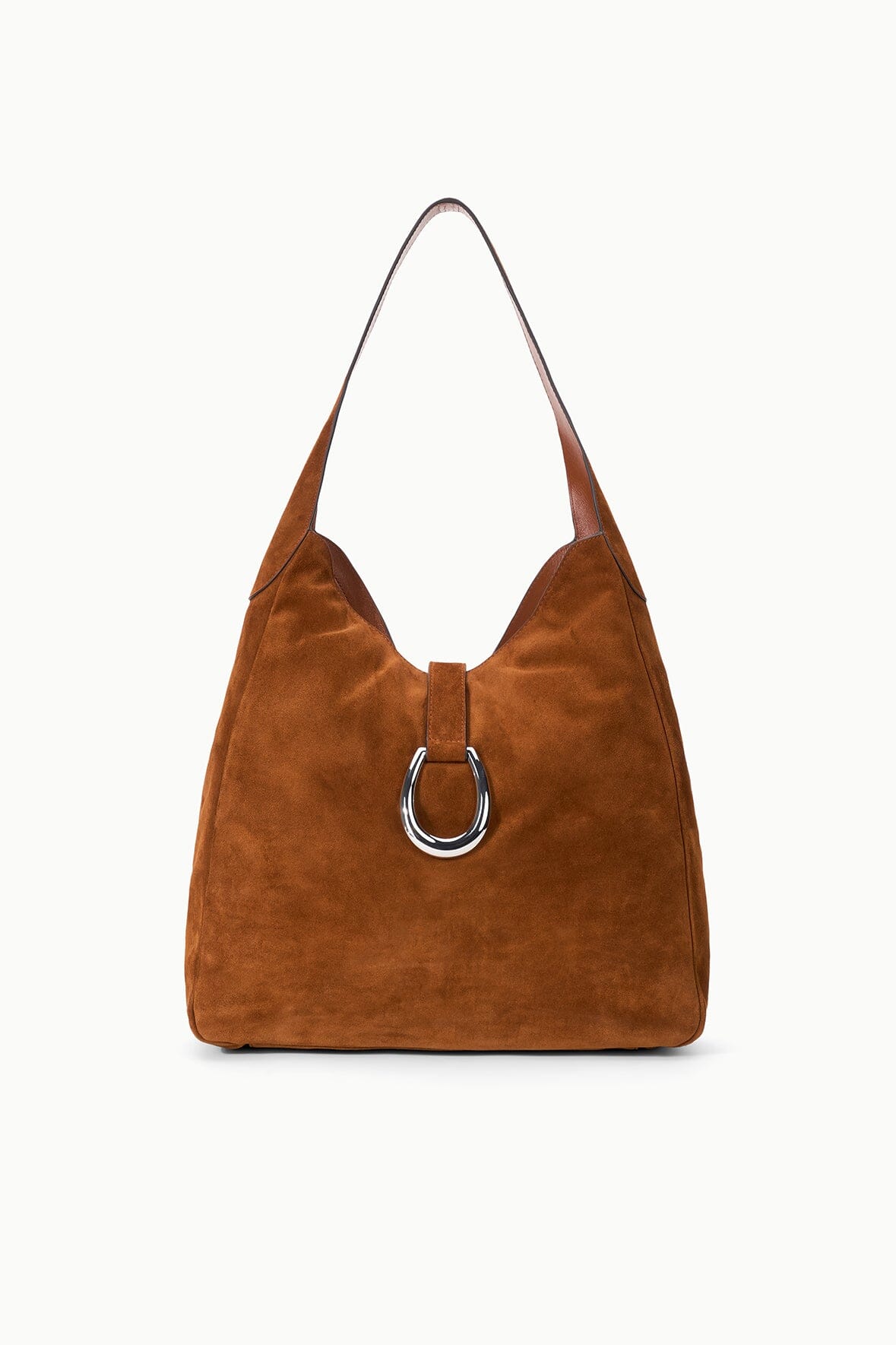 STAUD | Maya Hobo Bag Tabac Suede