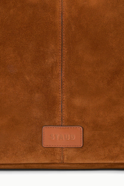 STAUD | Maya Hobo Bag Tabac Suede