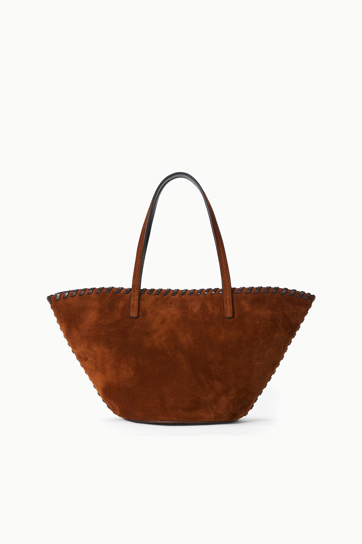 STAUD | Caro Bucket Bag Tabac Suede Espresso