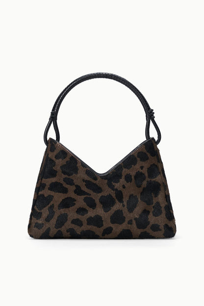 STAUD | Valerie Shoulder Bag Leopard