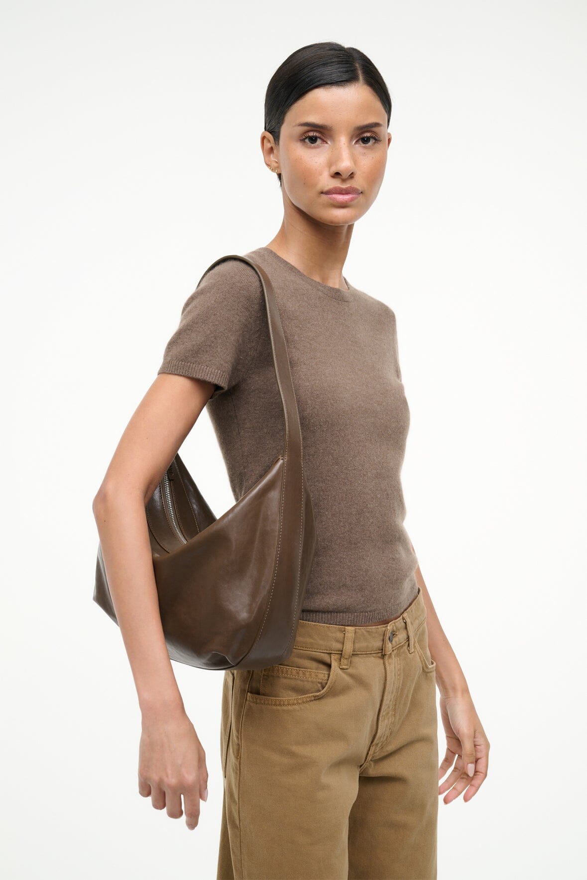 STAUD | Large Demy Shoulder Bag Truffle