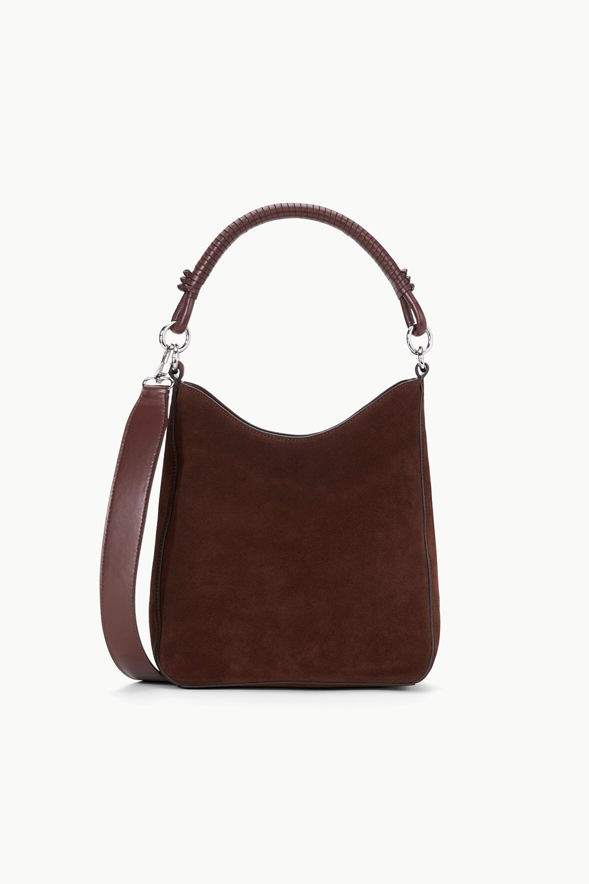 STAUD | Mel Shoulder Bag Mahogany