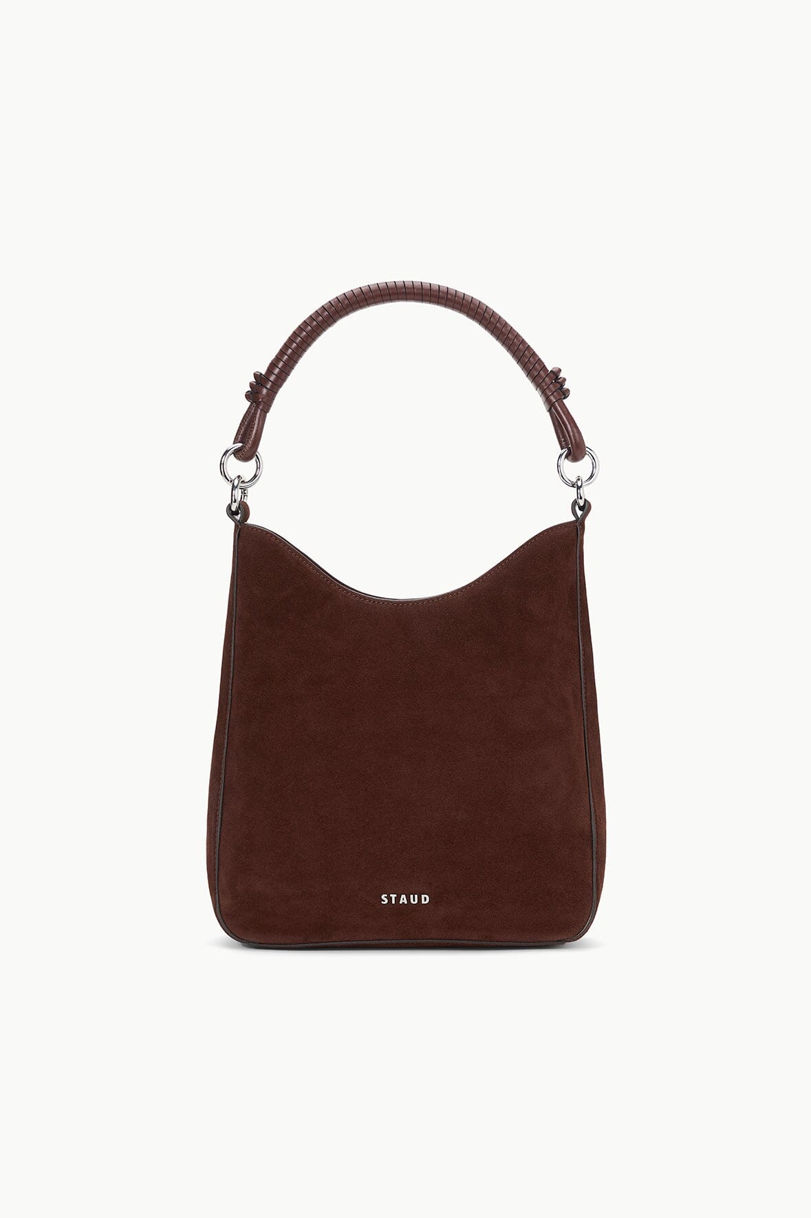 STAUD | Mel Shoulder Bag Mahogany