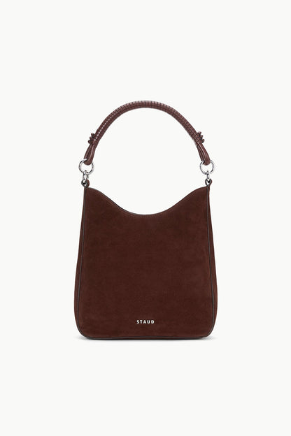 STAUD | Mel Shoulder Bag Mahogany