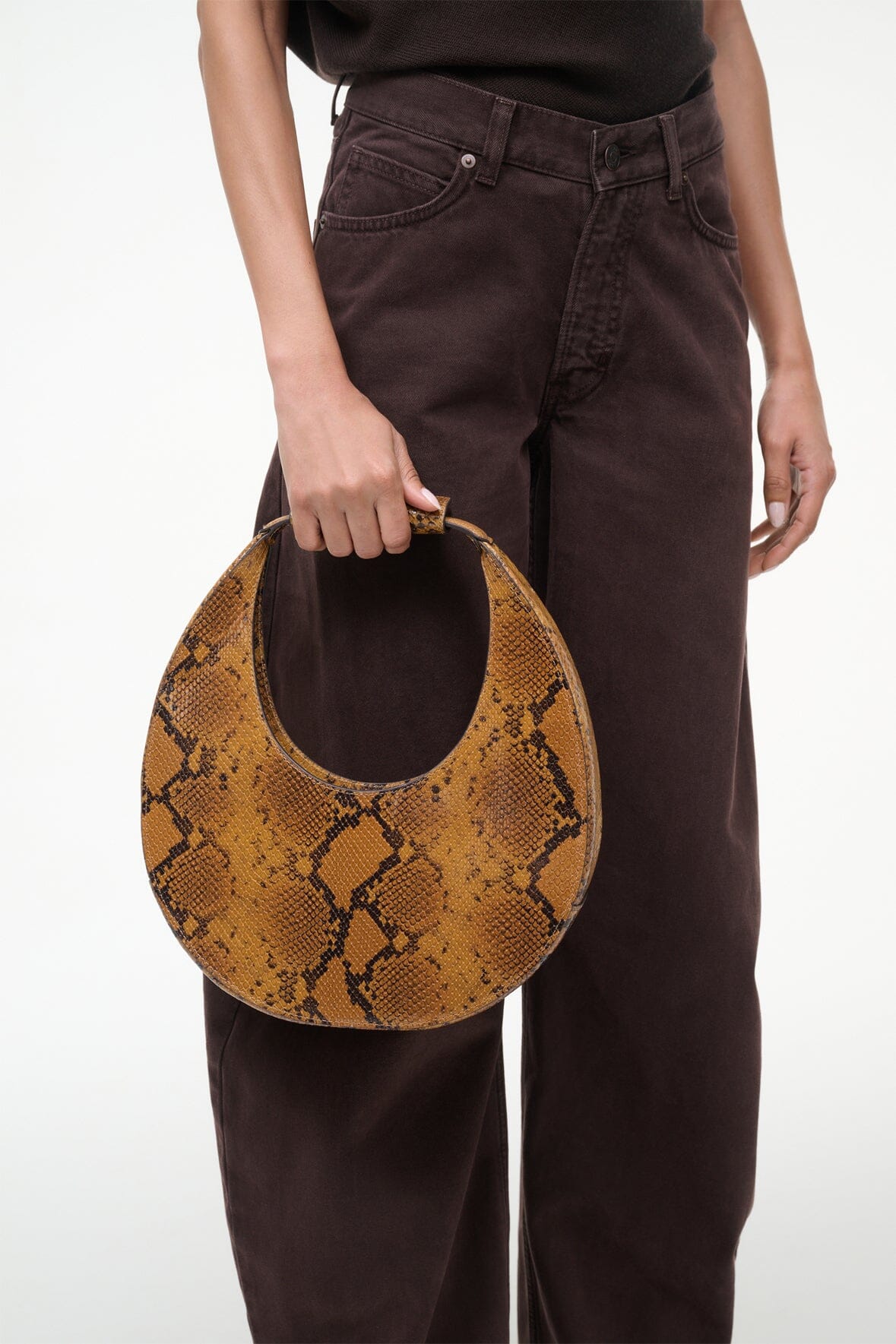 STAUD | Moon Tote Bag Snake