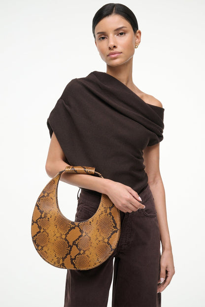 STAUD | Moon Tote Bag Snake